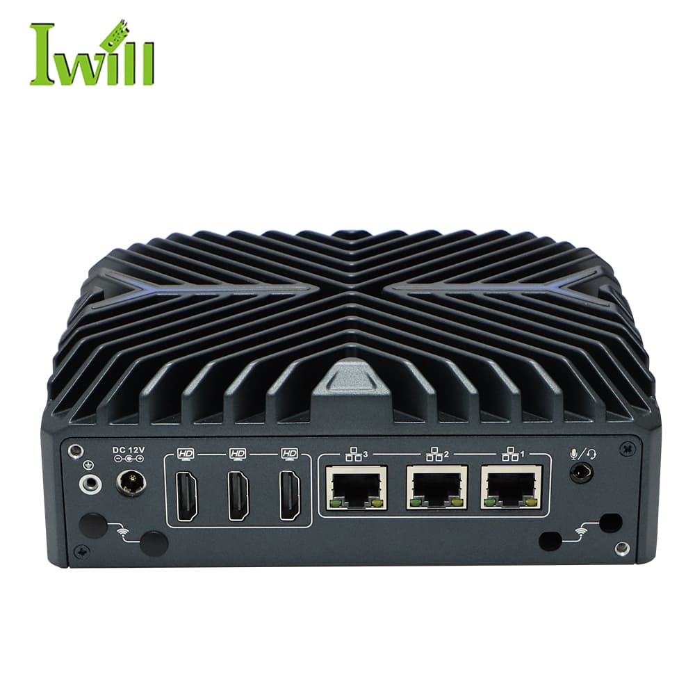 Nano-N3322 — 3× HDMI 4K signage player